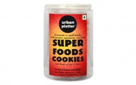 Urban Platter Super Foods Cookies   Plastic Jar  280 grams